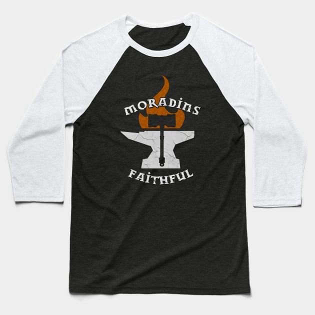 Moradins Faithful Baseball T-Shirt by KennefRiggles